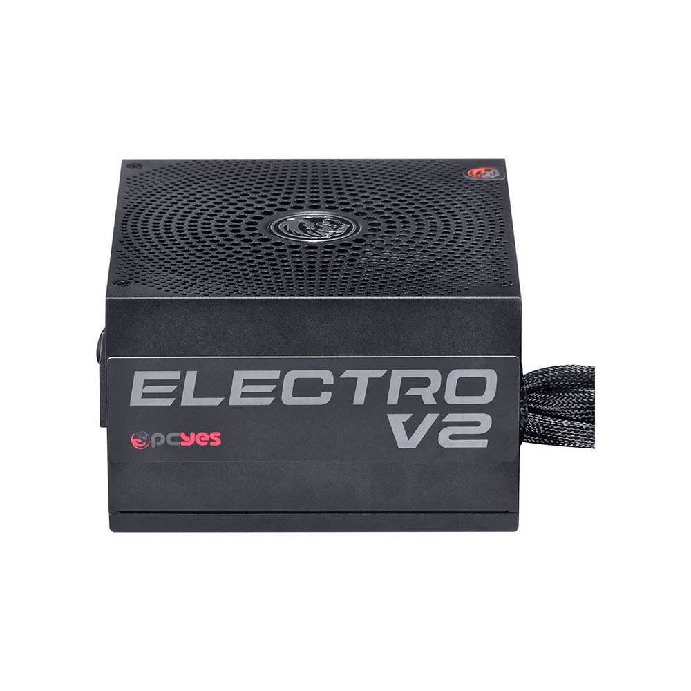 Fonte Real Atx 450w Electro V2 Series 80 Plus Bronze PCYes Pfc Ativo - ELECV2PTO450W Truedata